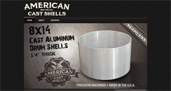 Desktop Screenshot of americancastshells.com